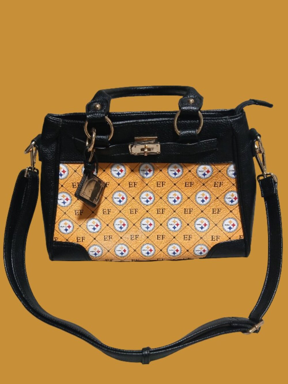 Danbury Mint Pittsburgh Steelers Personalized Handbag